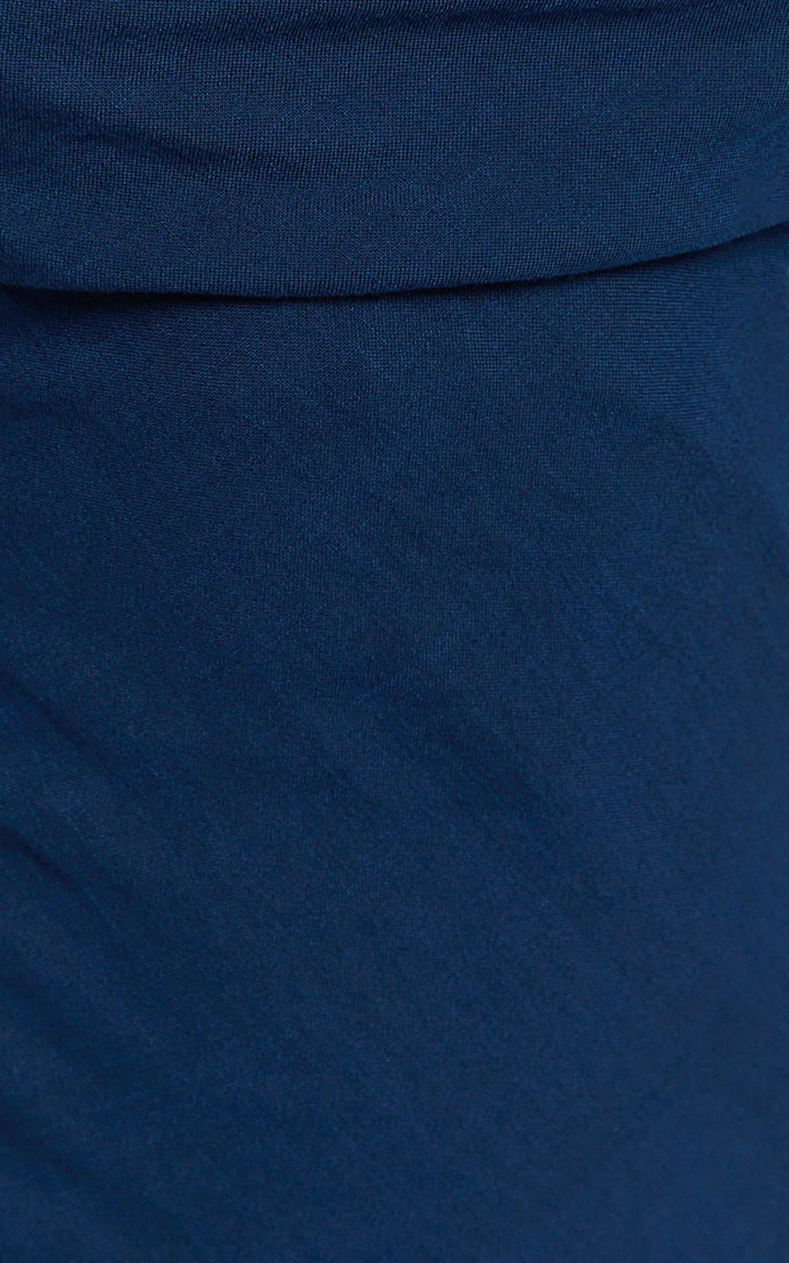 Reviena Maxi Dress - Cut Out Cowl Neck Dress in Navy