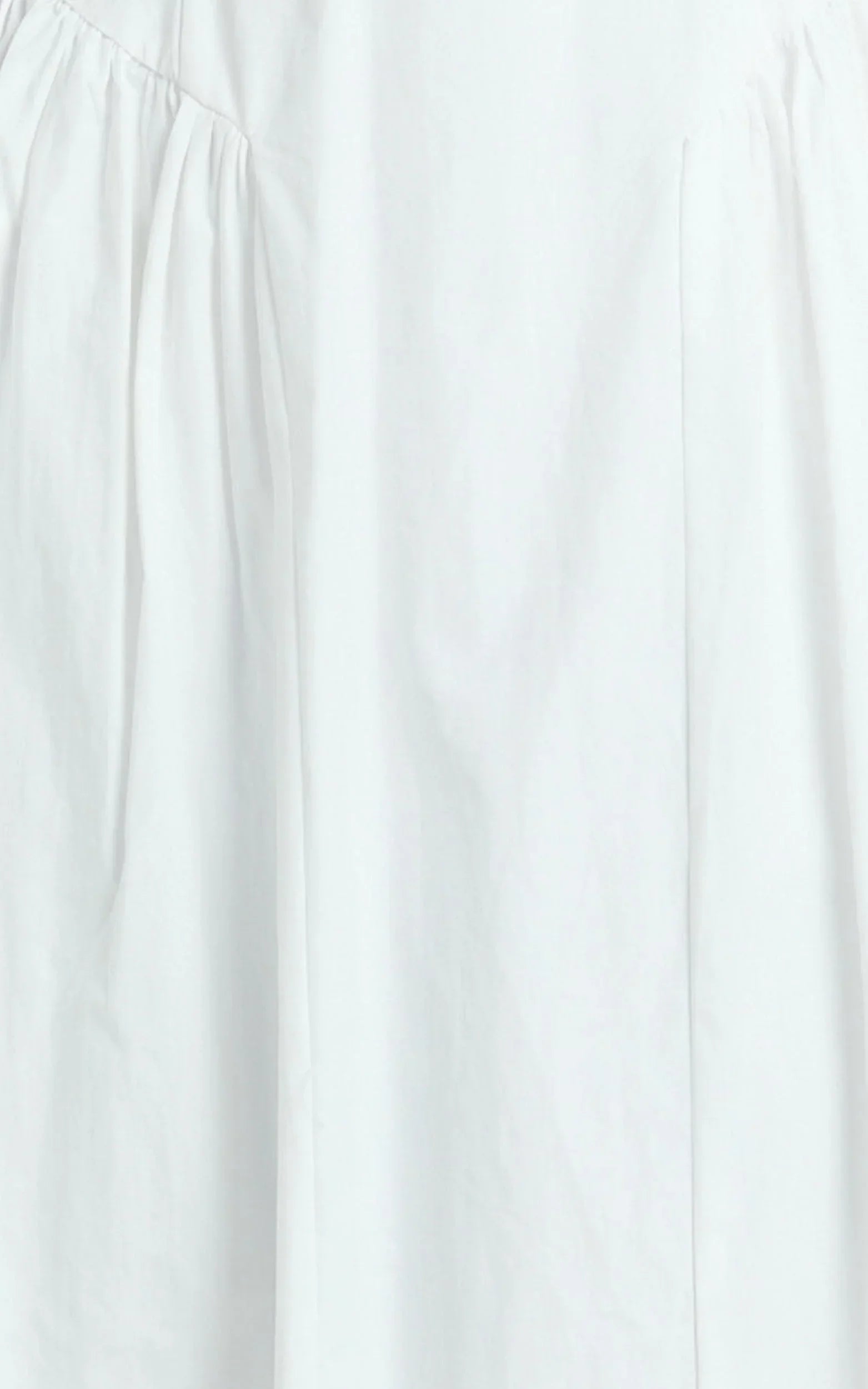 Danielle Midi Dress - Halter Neck Fit And Flare Dress in Off White