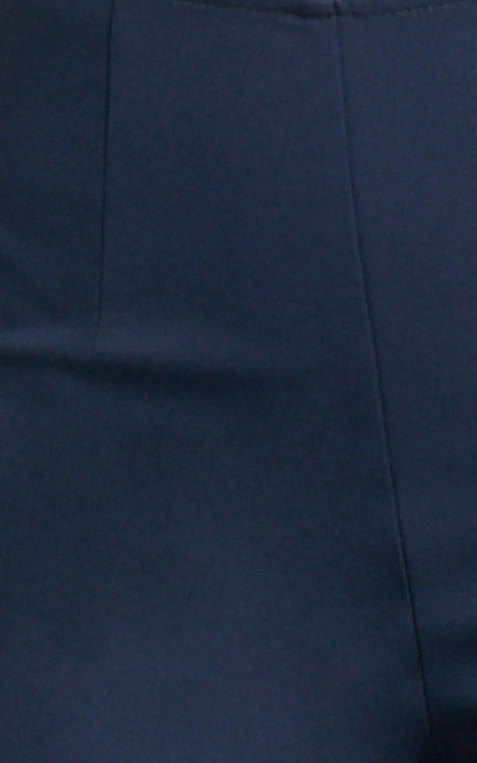 Nola Pants - Mid Waisted Pleated Flare Pants in Navy