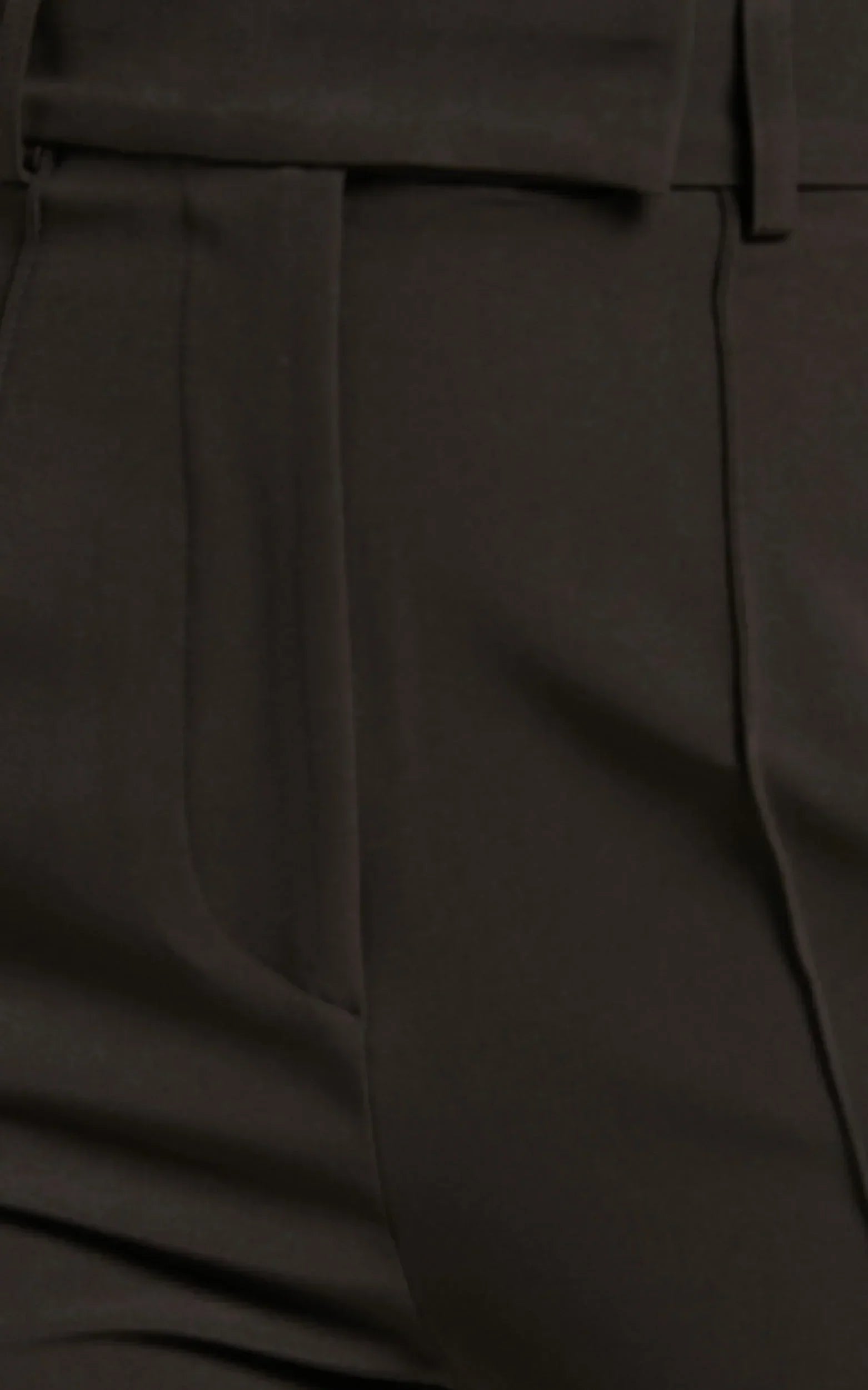 Rogers Pants - High Waisted Pants in Charcoal