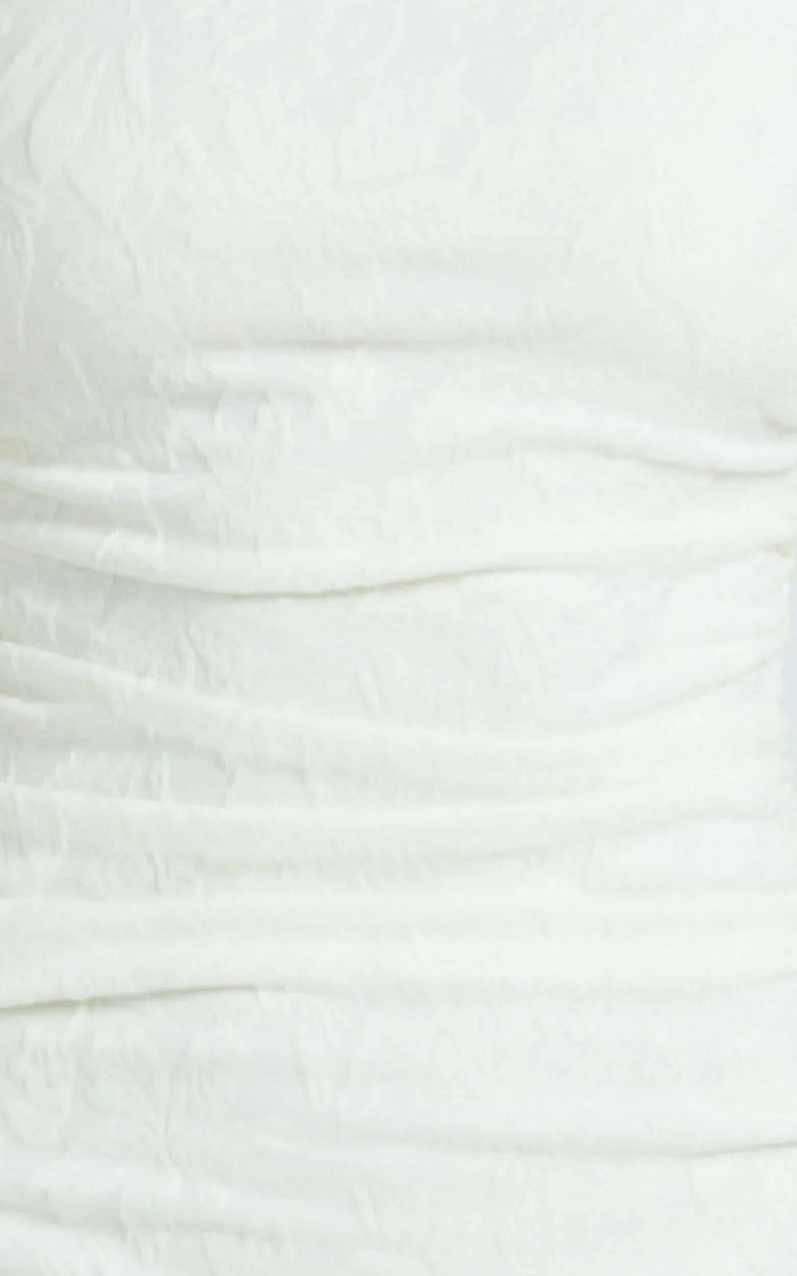 Kayrene Maxi Dress - Short Sleeve Jacquard Dress in Cream