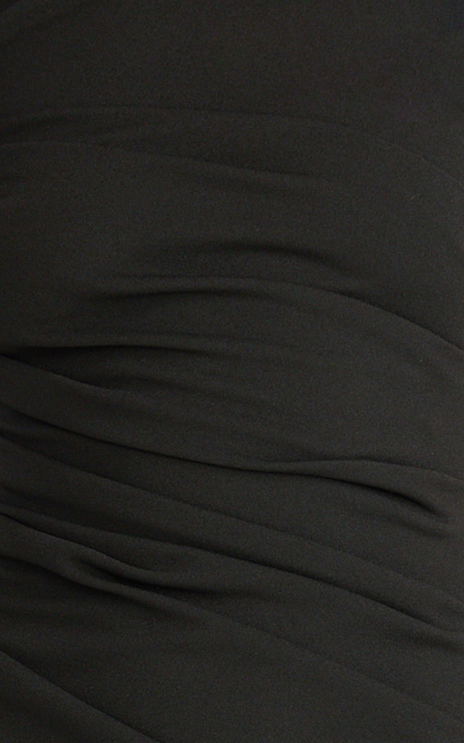 Belle Maxi Dress - Tie Shoulder Detail Dress in Black