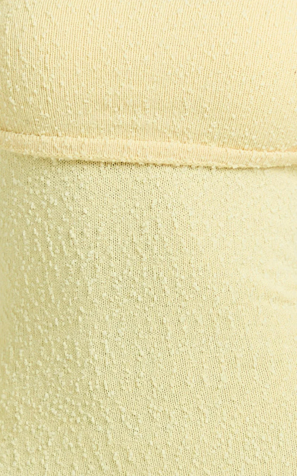 Pietra Maxi Dress - Knit Off Shoulder Dress in Lemon