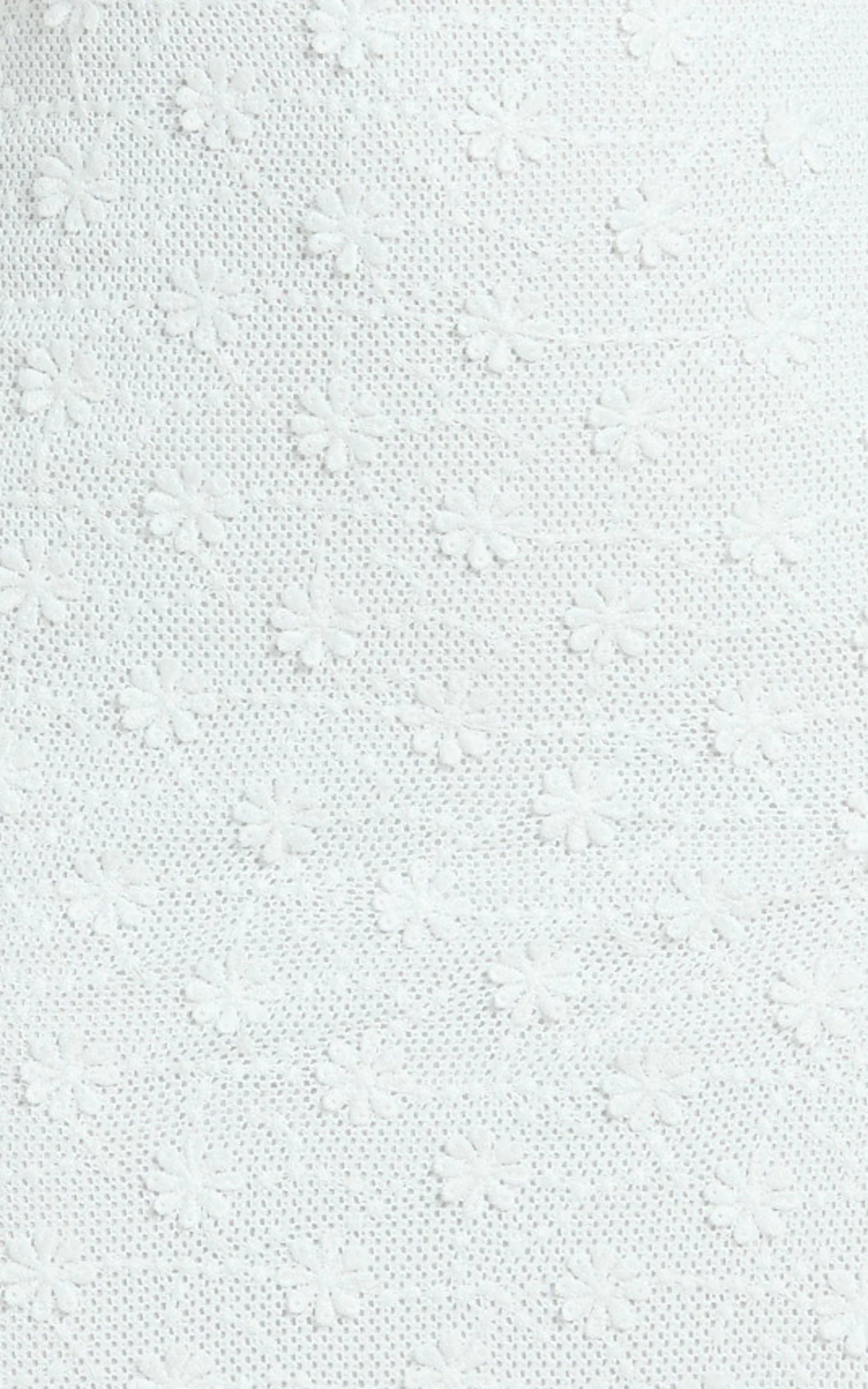 Mimi Maxi Dress - Embroidered Cowl Neck High Split Dress in White