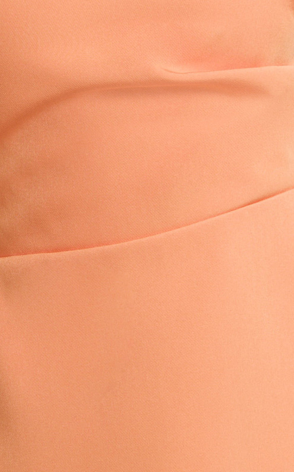 Claire Mini Dress - Tipped Shoulder Tulip Skirt Dress in Sherbet