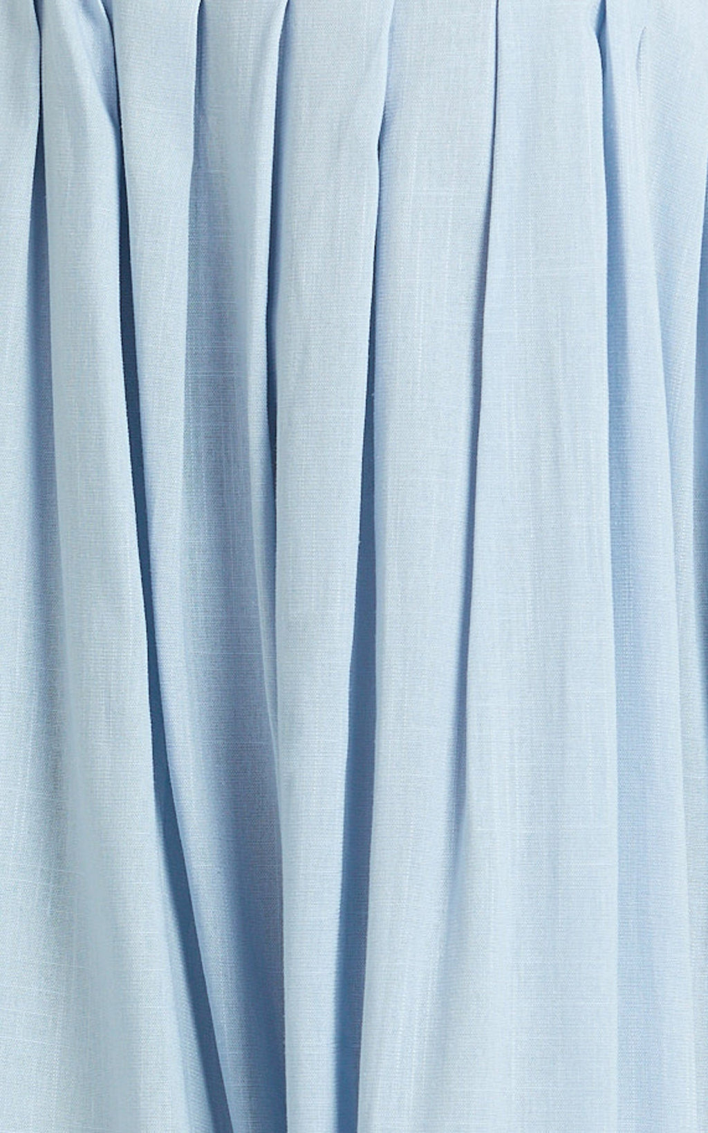 Cloe Maxi Dress - Pleated Detail Dress in Blue