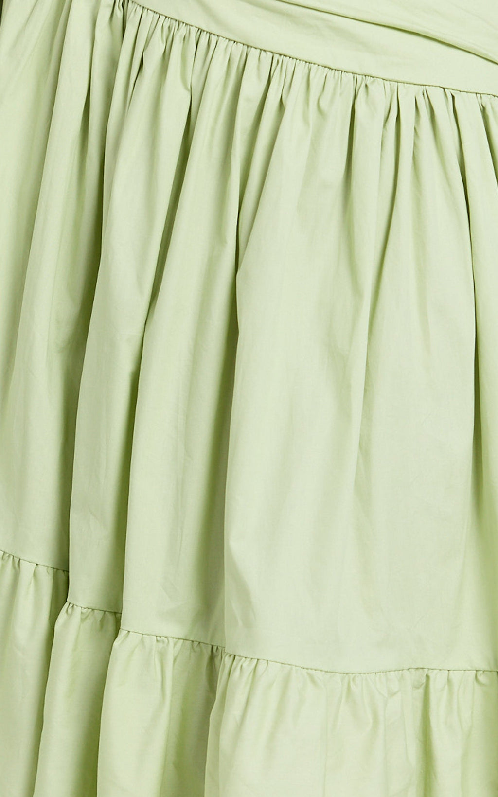 Dani Midi Dress - Asymmetrical Ruched Waisted in Sage