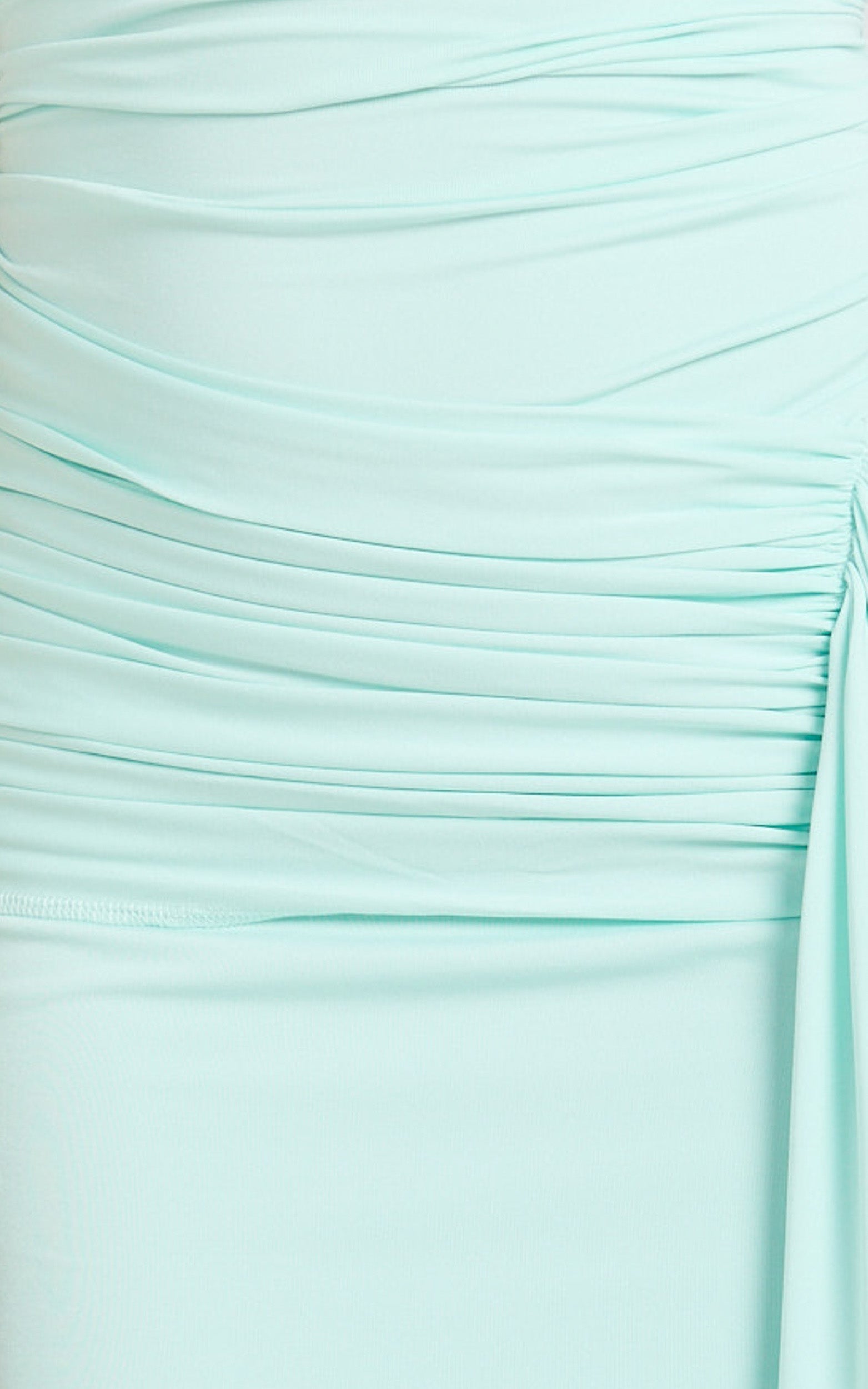 Dixie Maxi Dress - Plunge Halter Low Back Dress in Mint