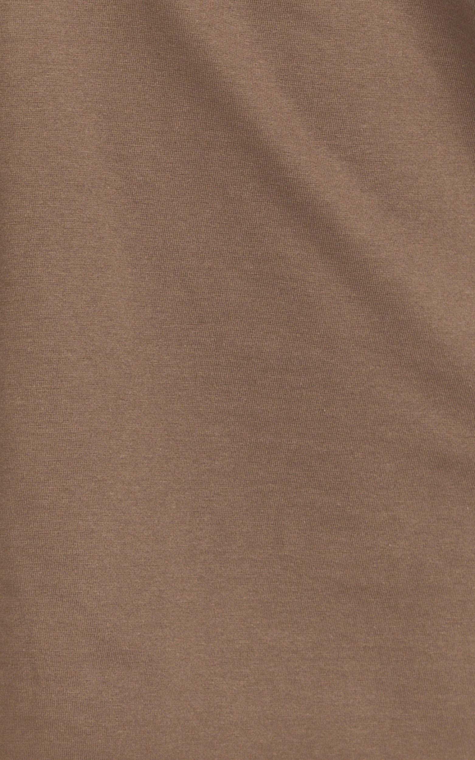 Ruby Top - Off Shoulder Asymmetrical T-shirt in Chocolate