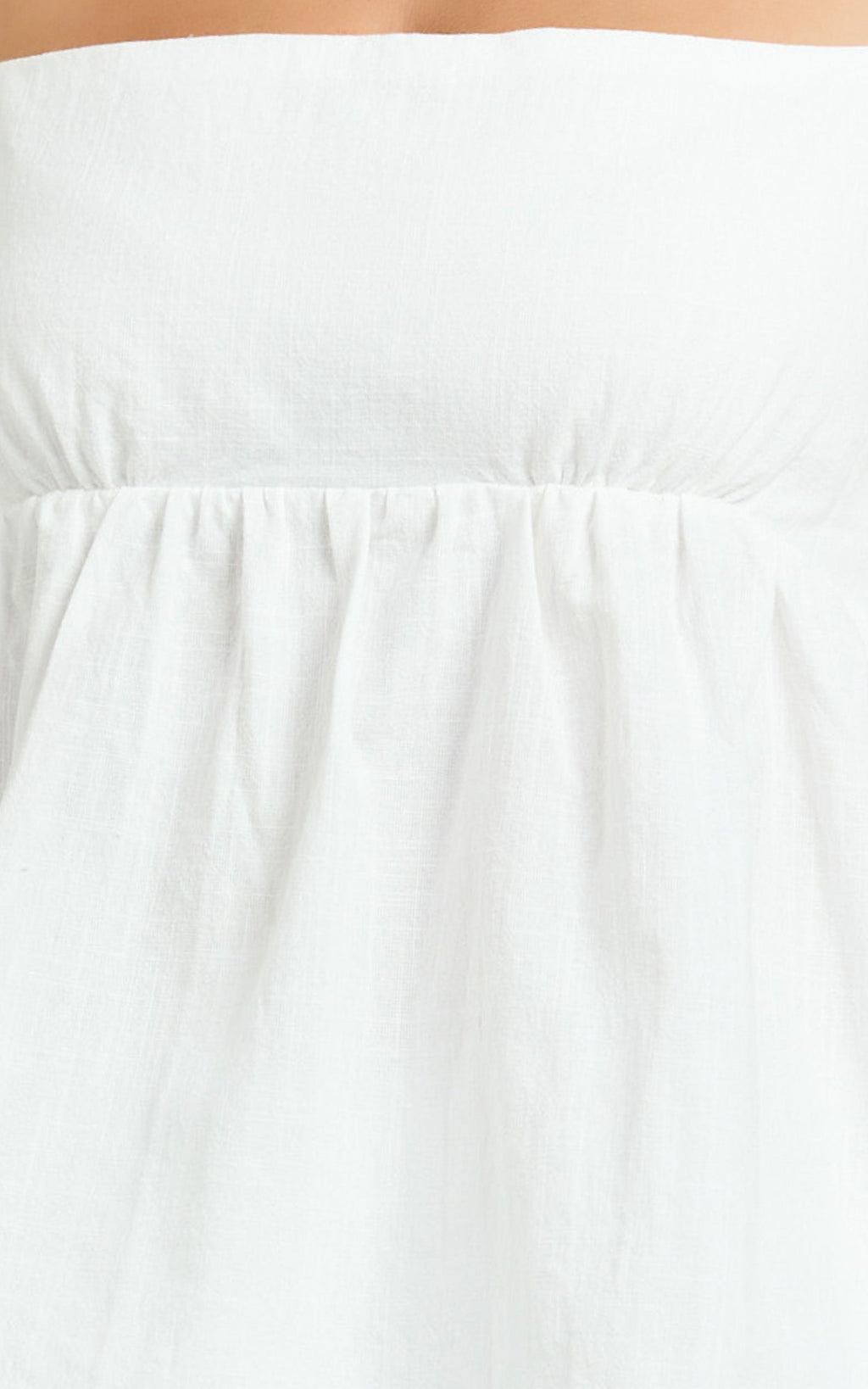 Valerie Two Piece Top and Pants Set - Baby Doll Top And Relaxed Pants Set in Off White