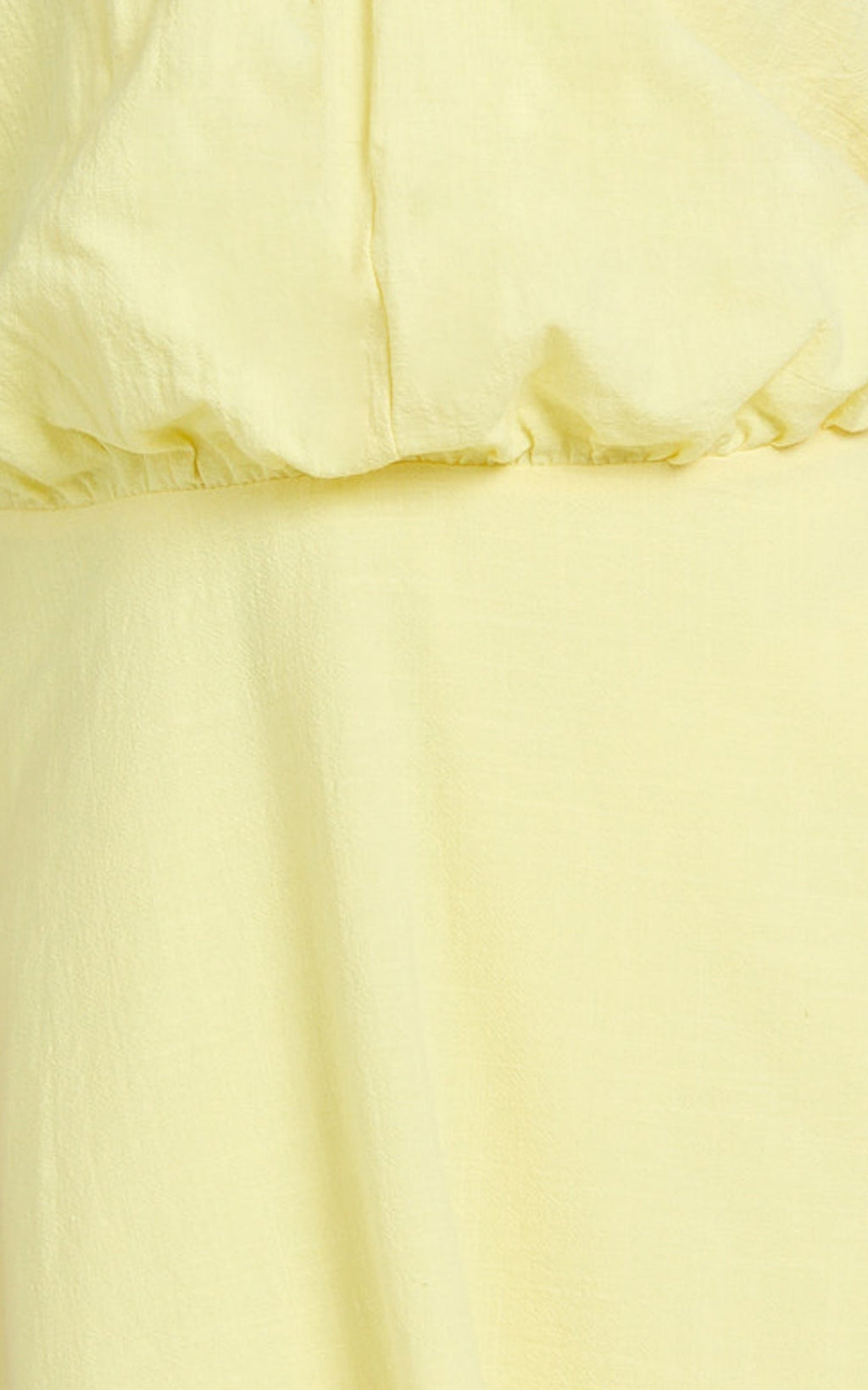Violetta Maxi Dress - Backless Linen Look Hater Neck Dress in Lemon
